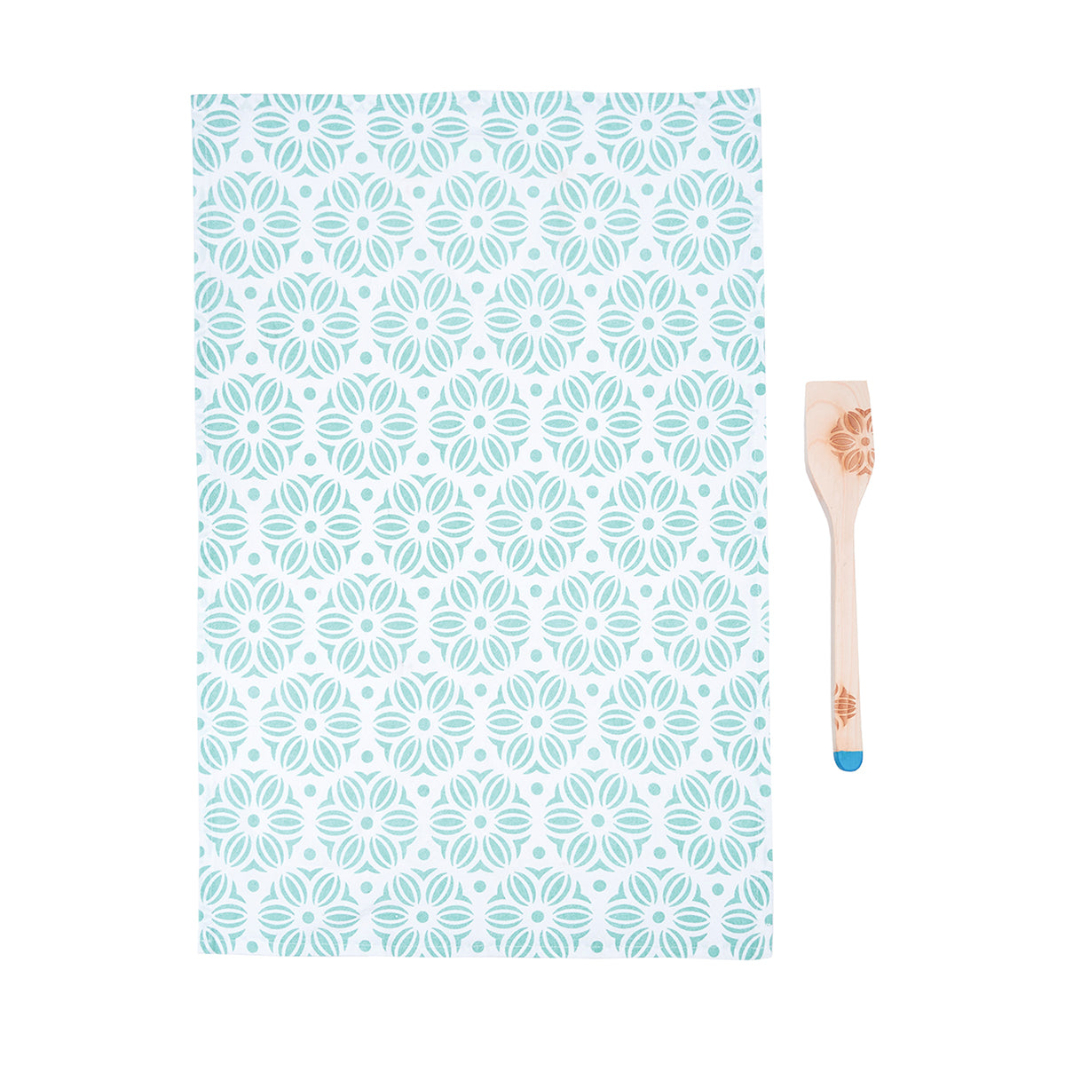 midge spatula & towel gift set 6 colors, asst. of 24