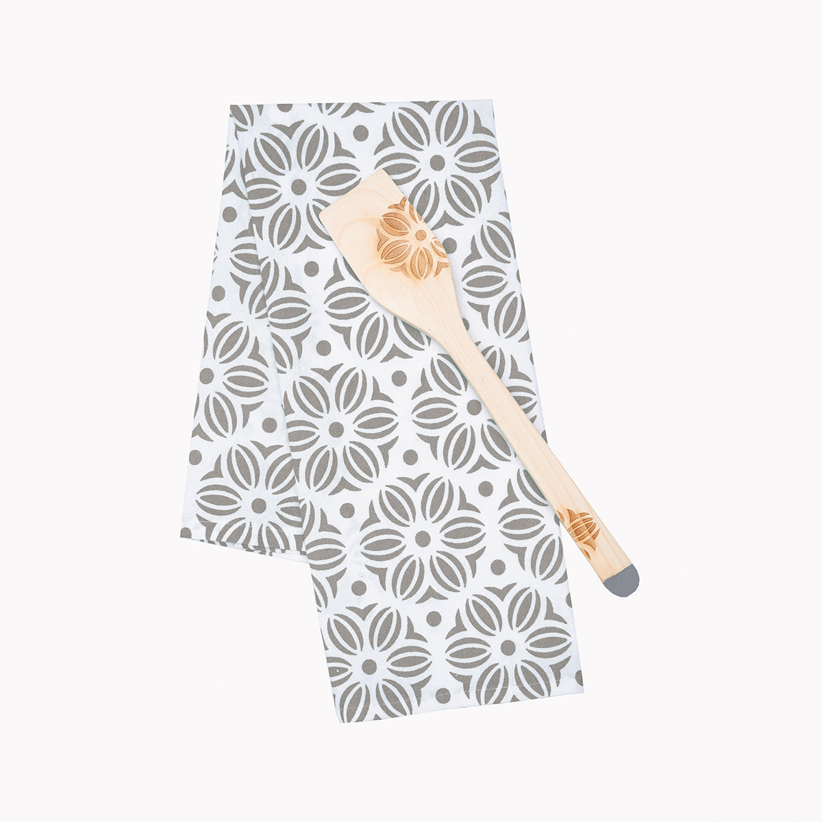 midge spatula & towel gift set 6 colors, asst. of 24