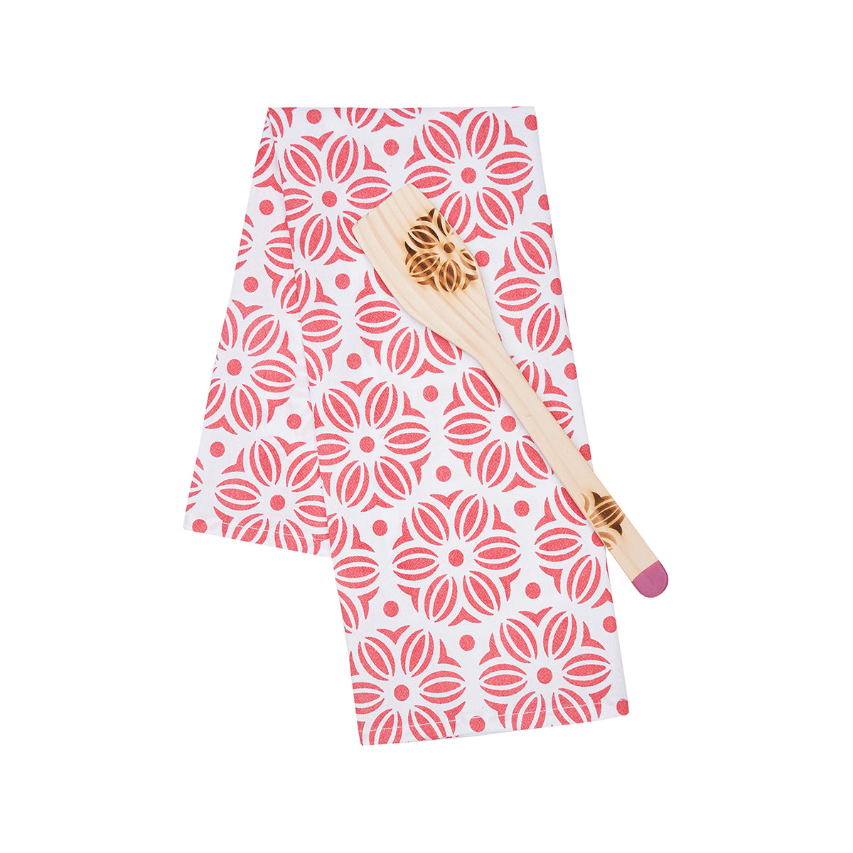 midge spatula & towel gift set 6 colors, asst. of 24
