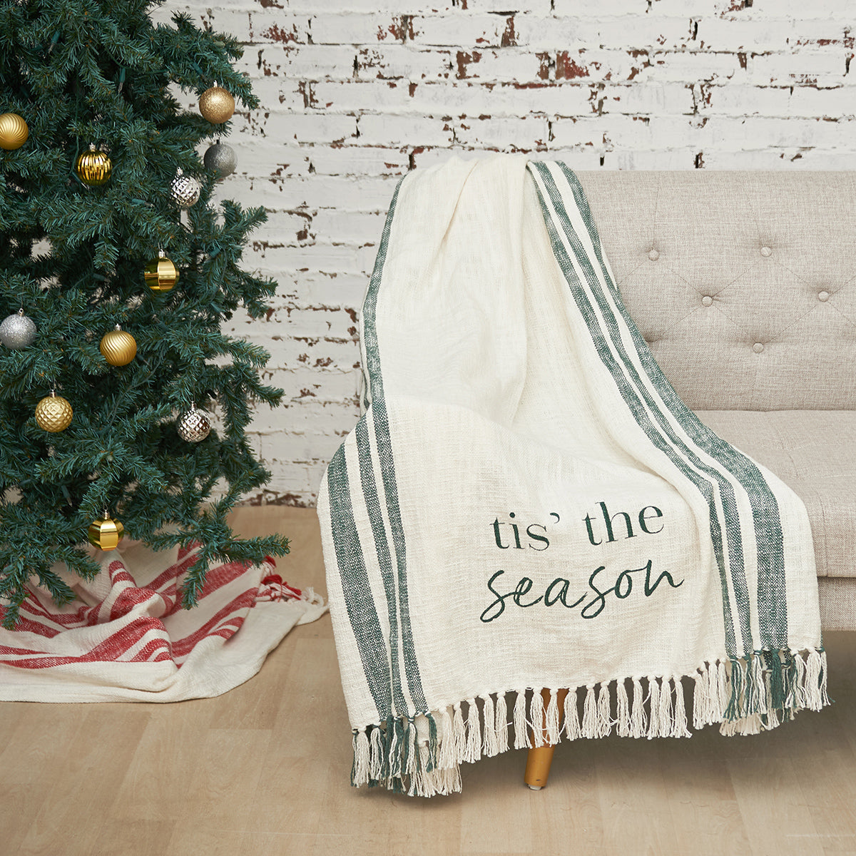 morgan tis the season throw