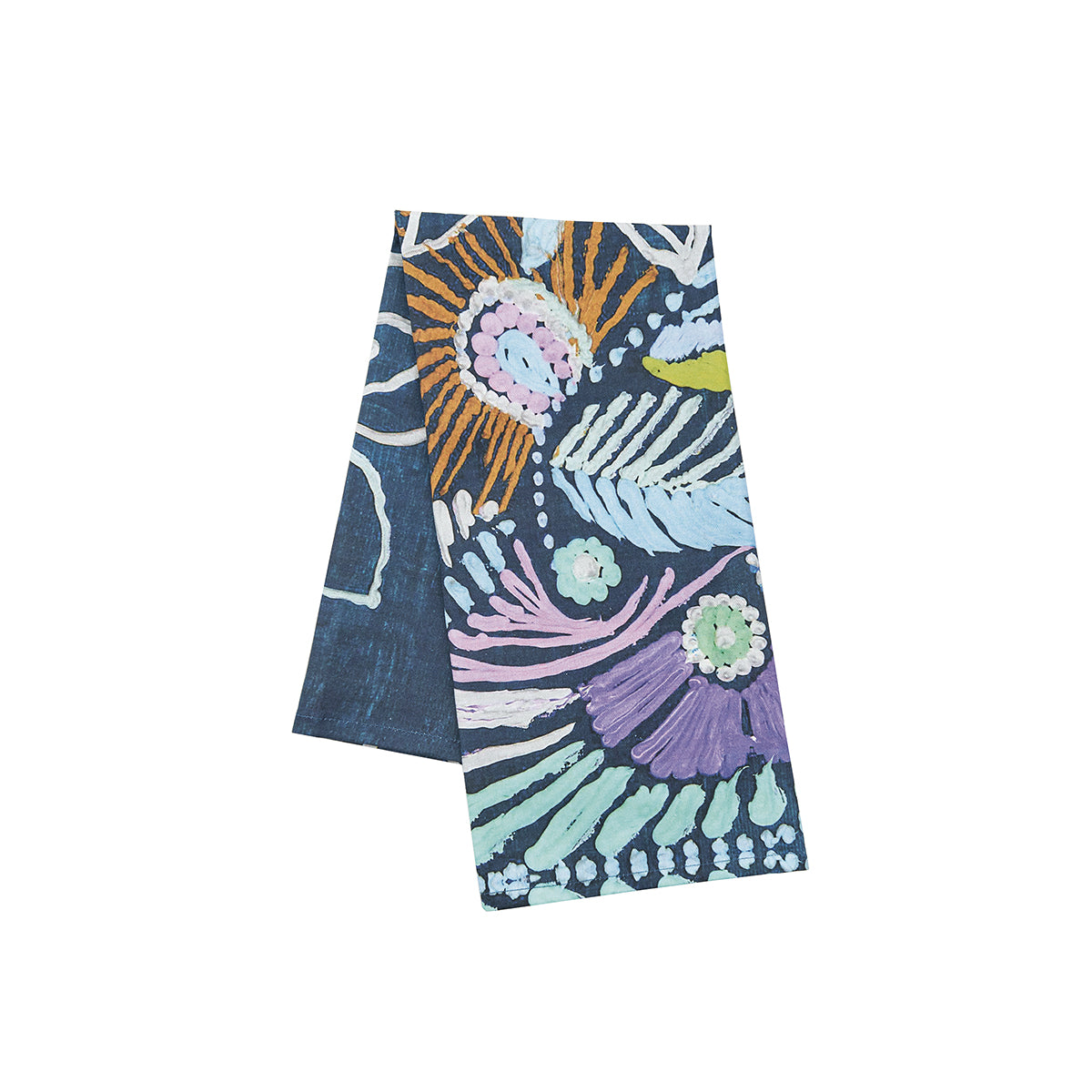 Abstract Floral Towel