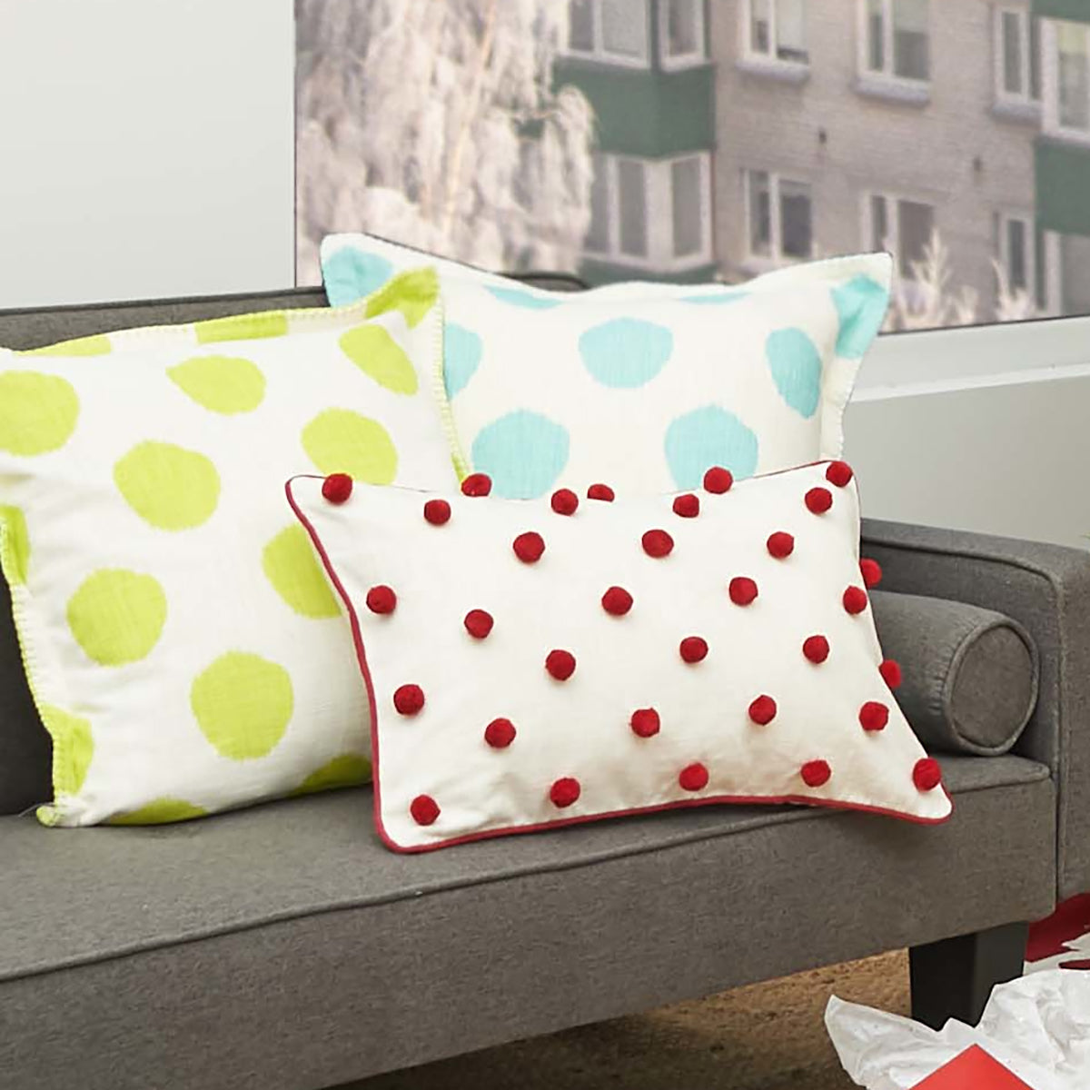 dot pillow