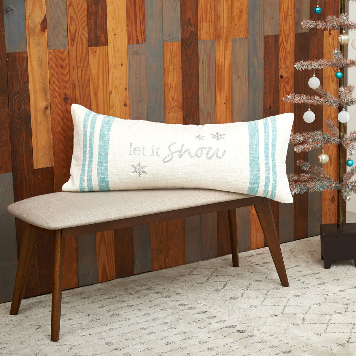 morgan let it snow pillow