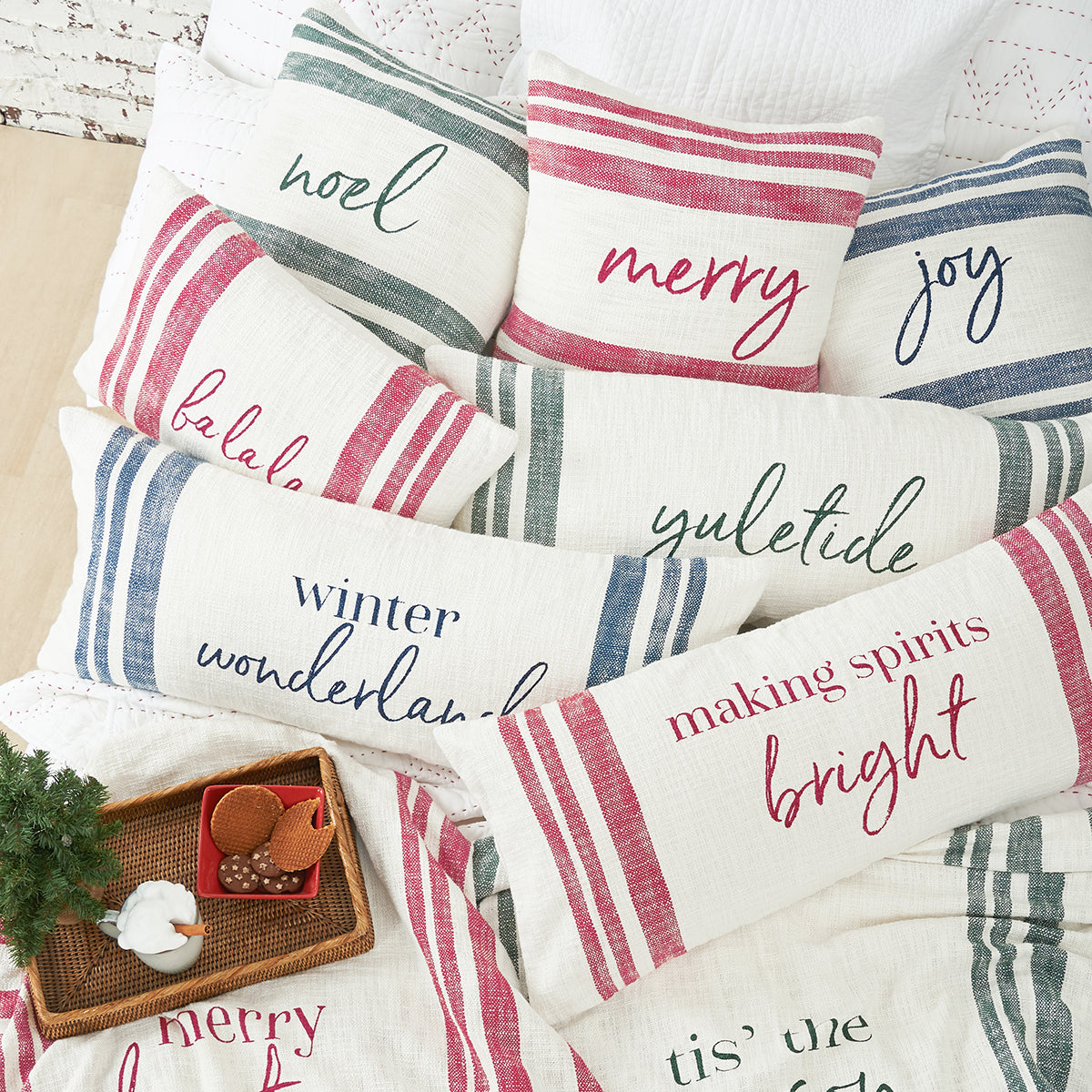 morgan yuletide pillow