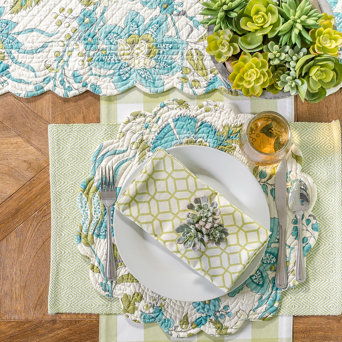 Adrienne Meadow Table Linens
