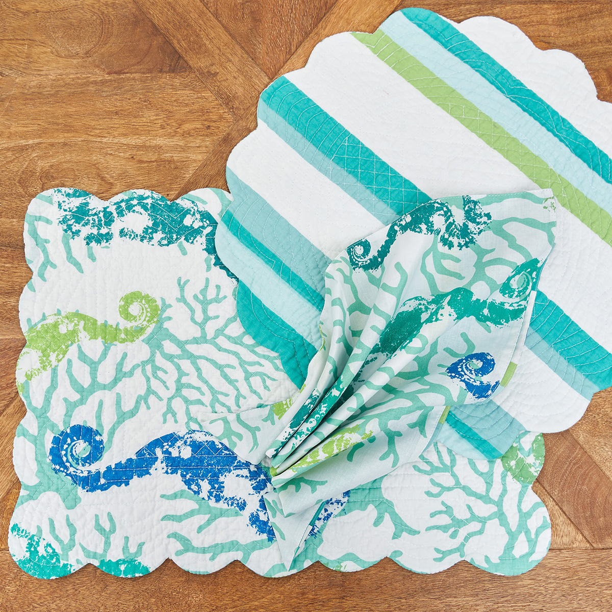 Aquarius Table Linens