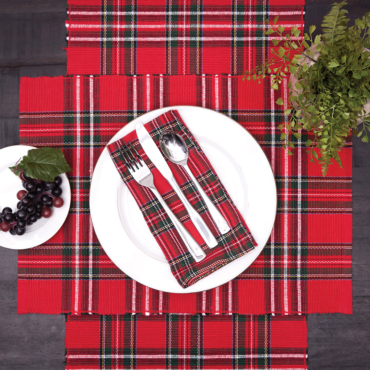 Arlington Plaid Table Linens
