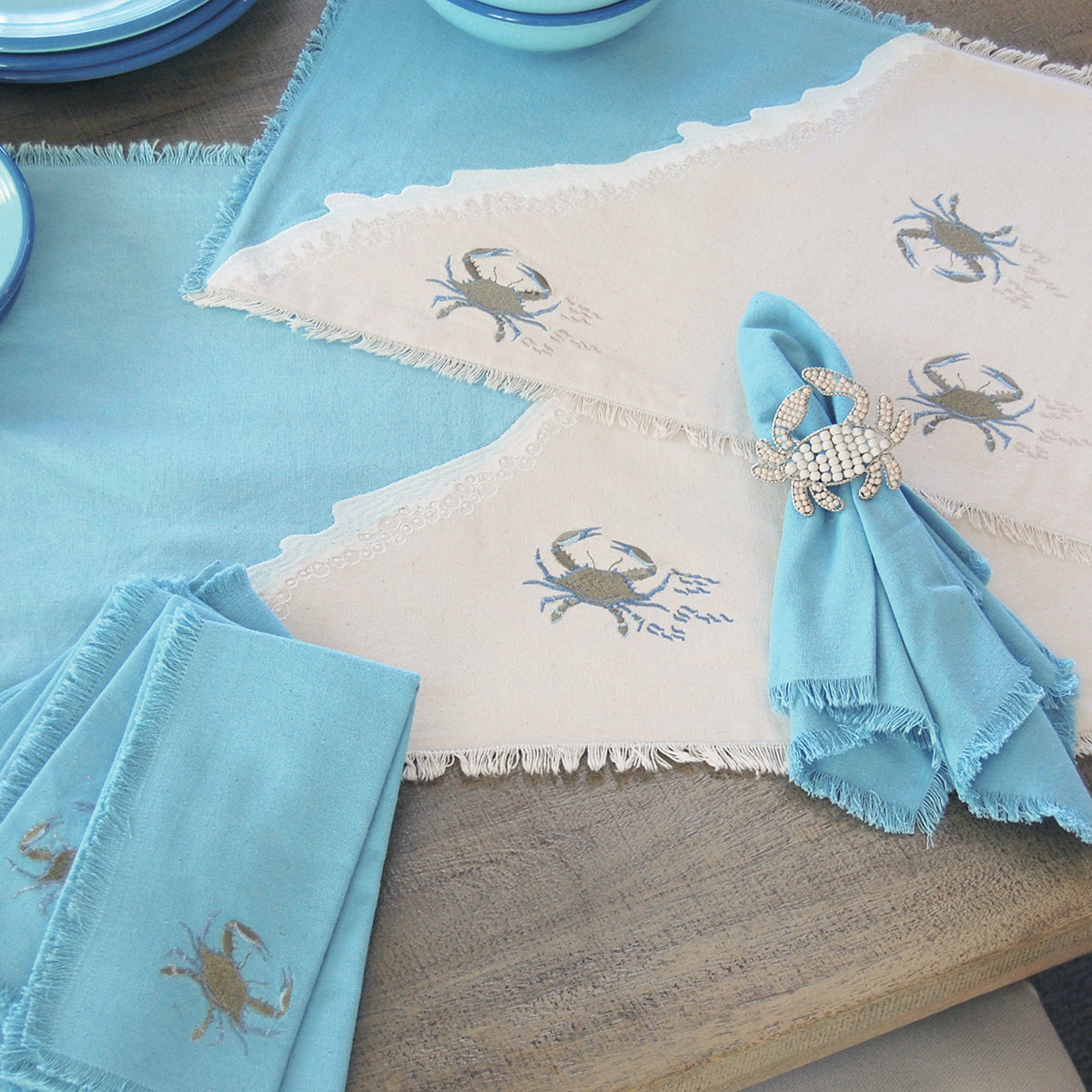 Baby Crab Table Linens