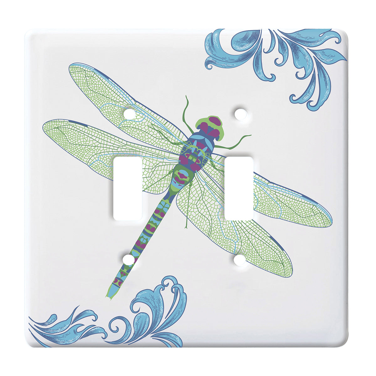 Blue Dragonfly Switchplate
