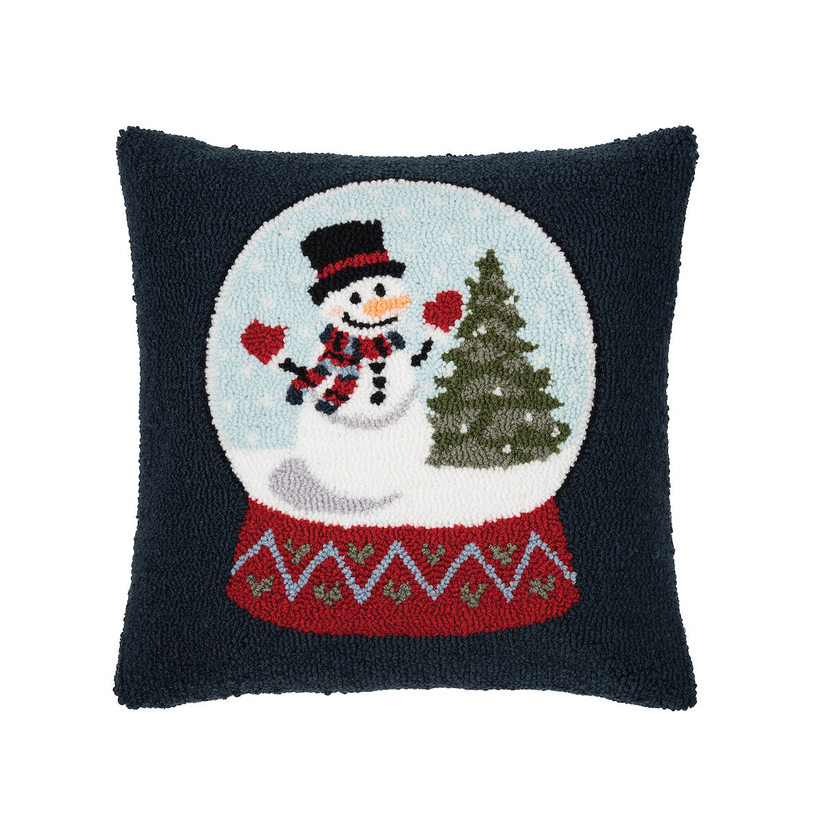Winter Snow Globe Pillow