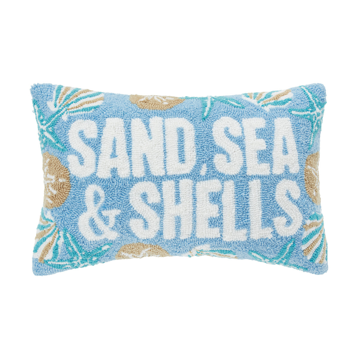 Sea Sand & Shells Pillow