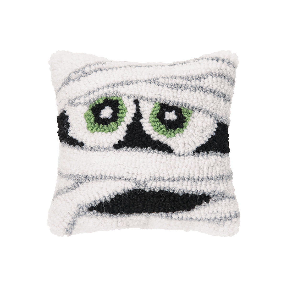 Mummy Face Hooked Mini Pillow