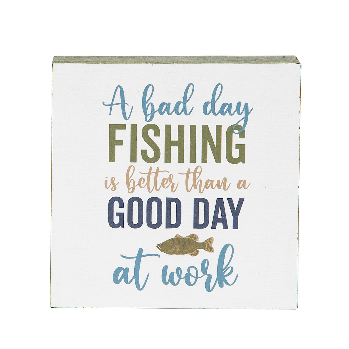 Bad Day Fishing Shelf Block