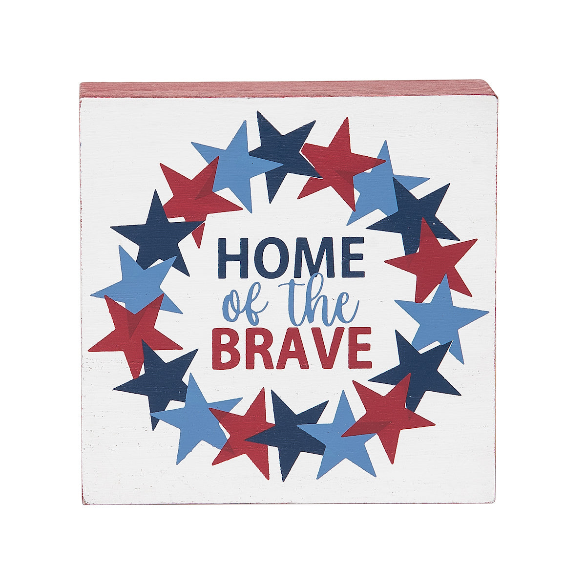 Home of The Brave Shelf Block