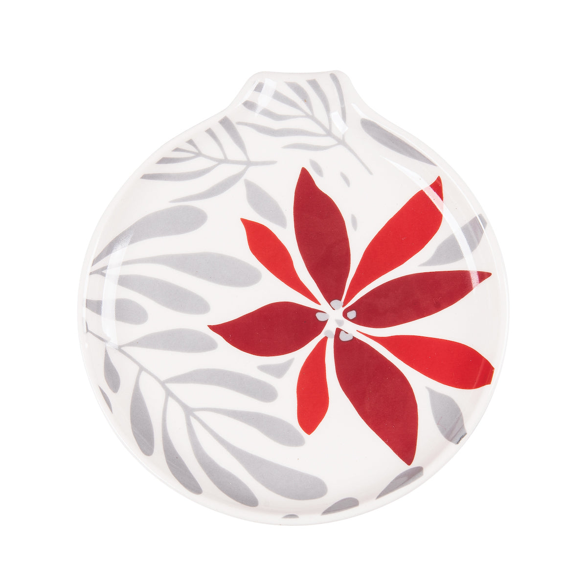 Poinsettia Christmas Spoon Rest