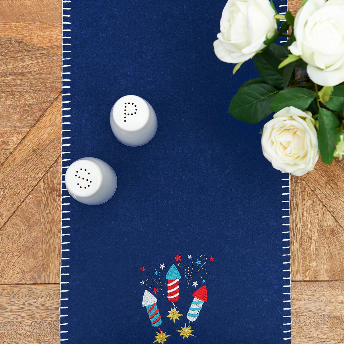 Sparkler Felt Table Linens