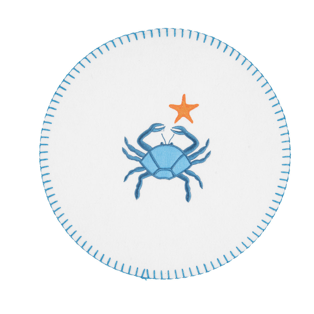 Crab Felt Table Linens
