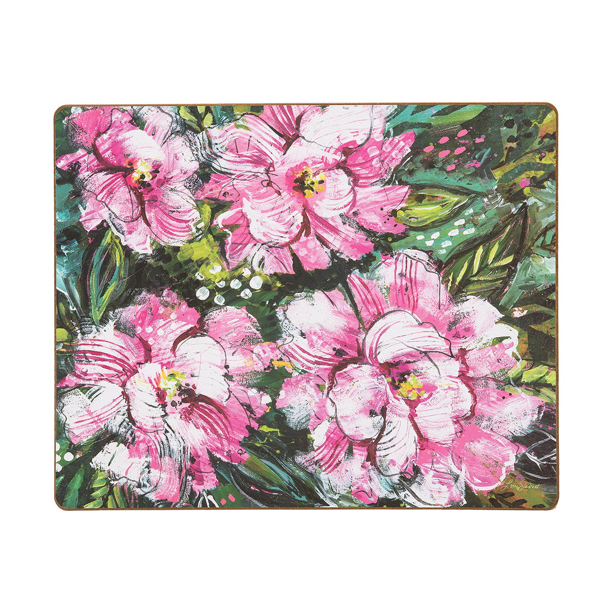 Peony Hardboard Placemat