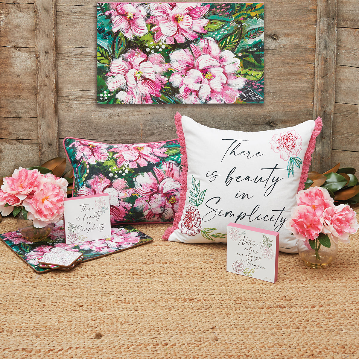 Peony Hardboard Placemat