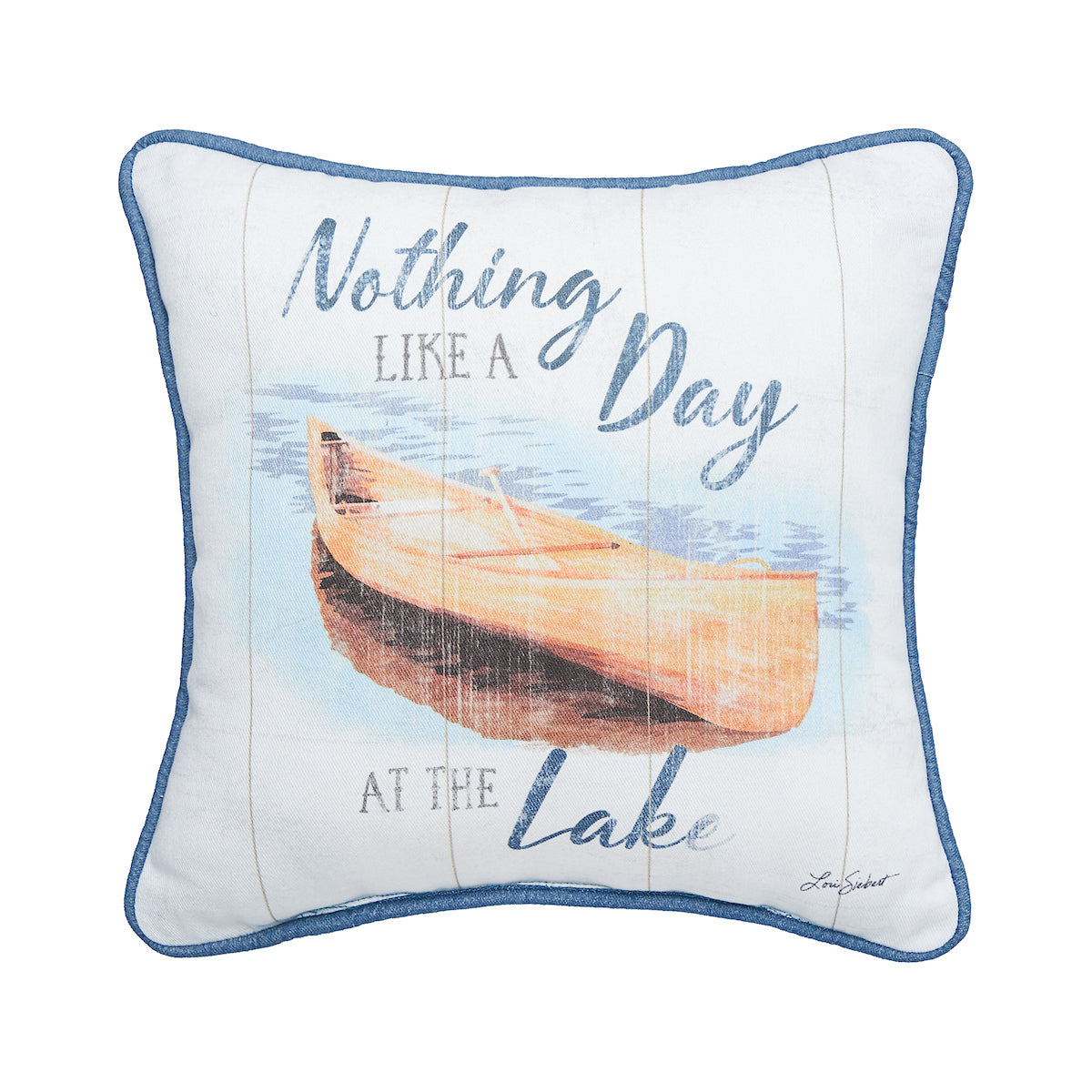 Day At The Lake Mini Pillow
