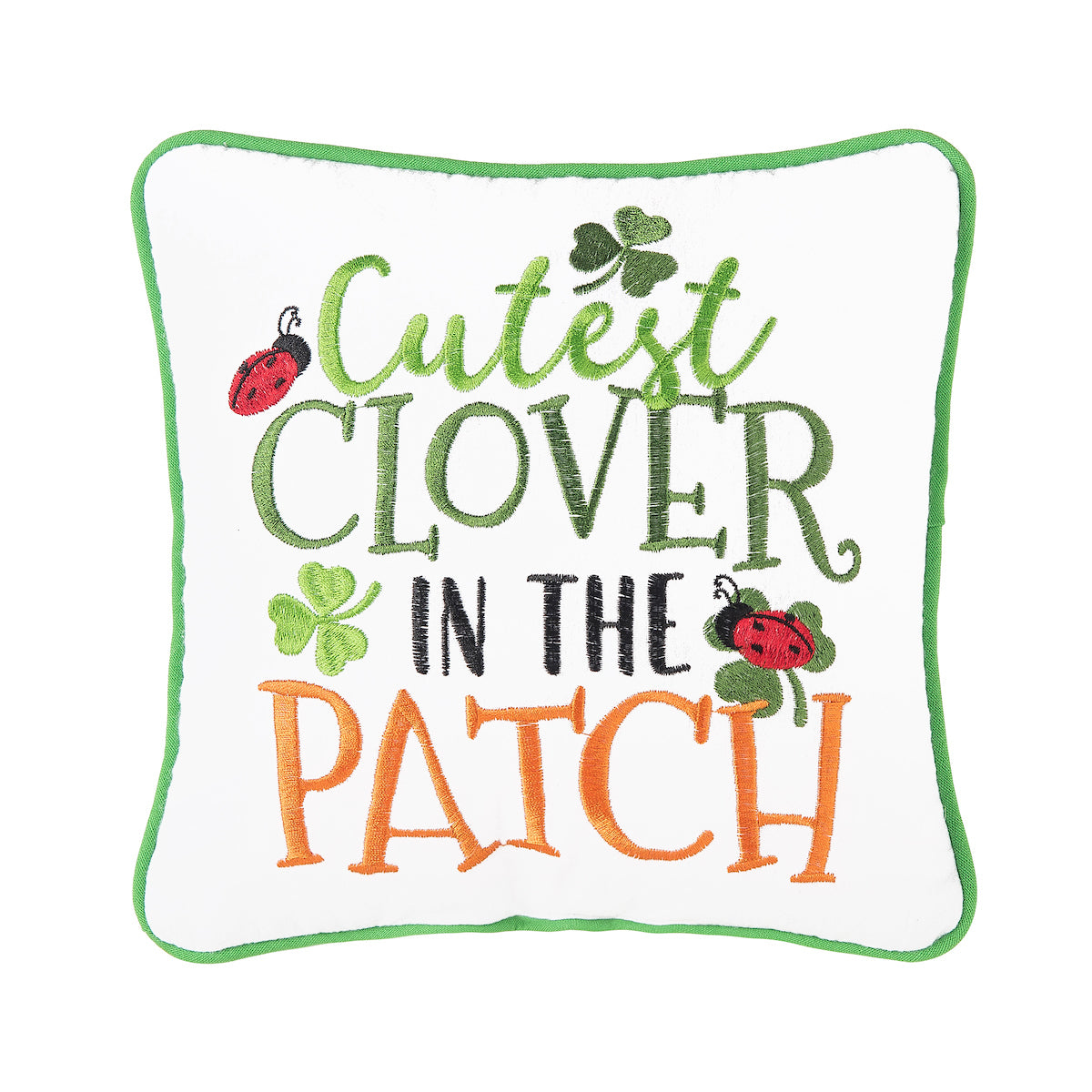 Cutest Clover In The Patch Mini Pillow