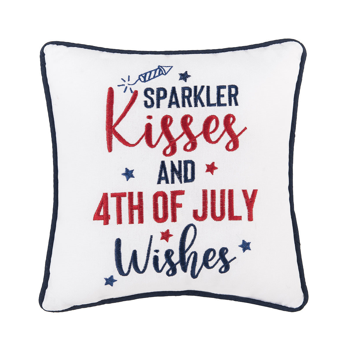 Sparkler Kisses Mini Pillow