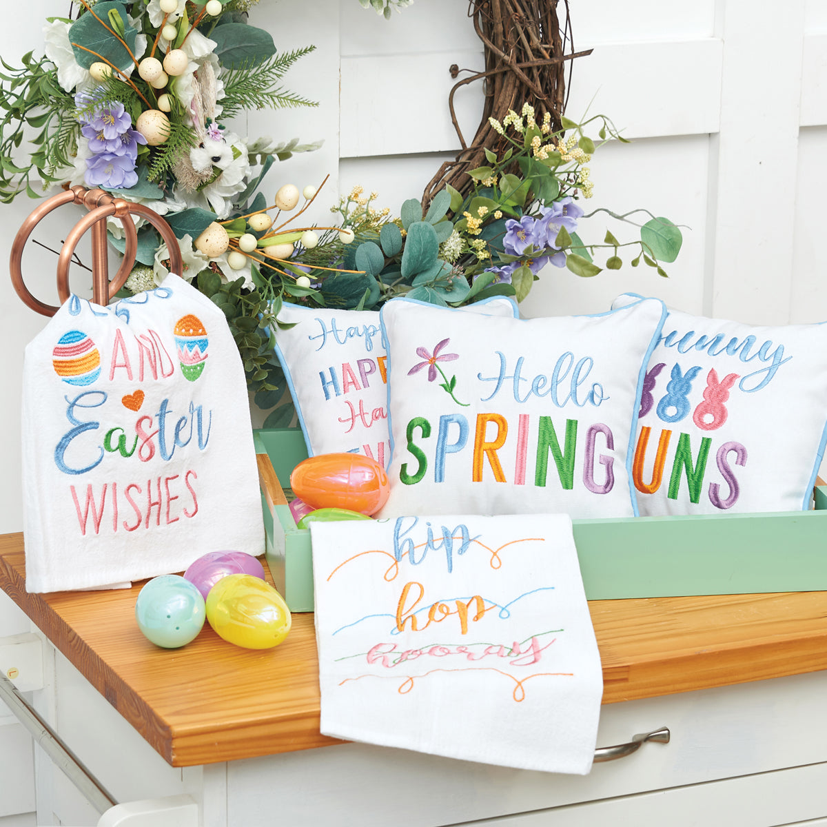 Hello Spring Mini Pillow