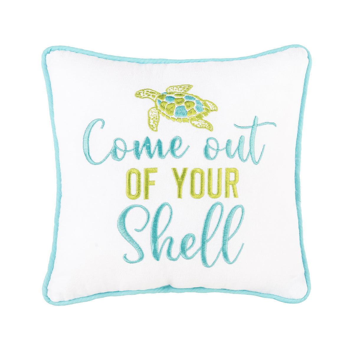 Come Out of Your Shell Mini Pillow
