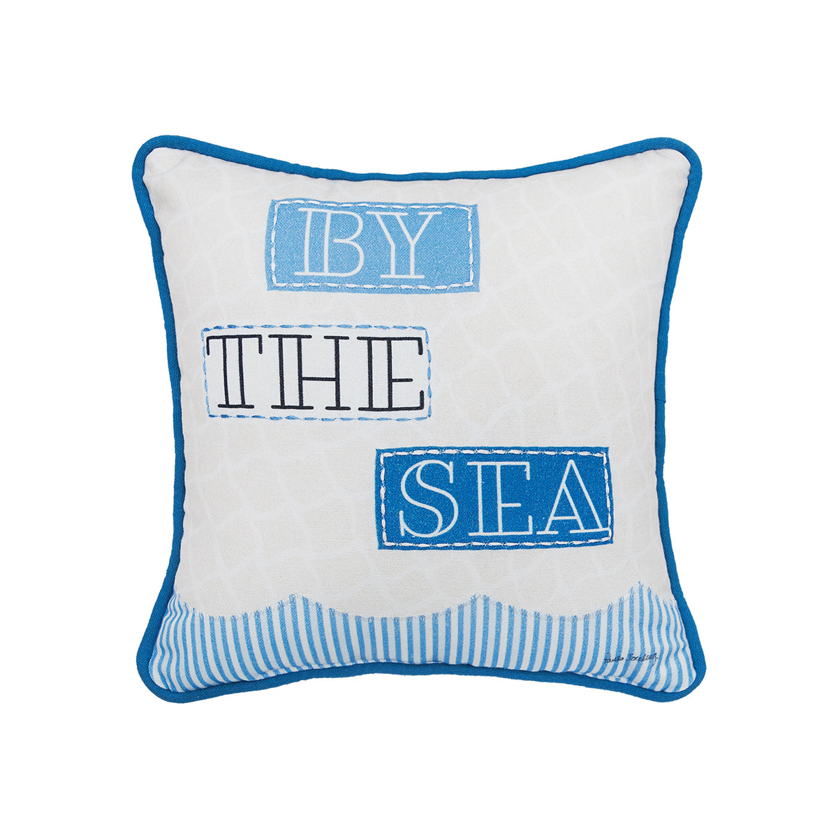 By The Sea Mini Pillow