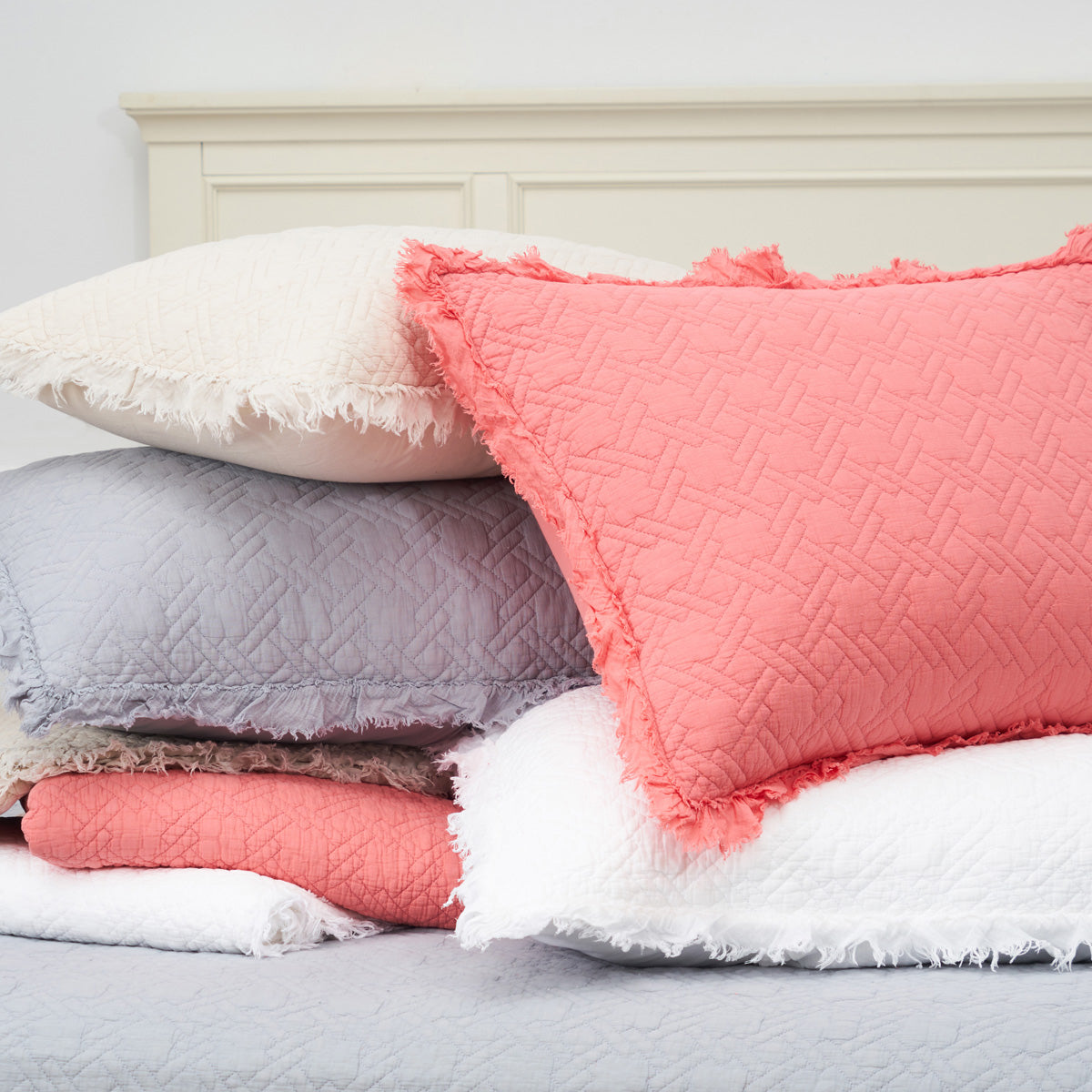 Trellis Euro Sham Set