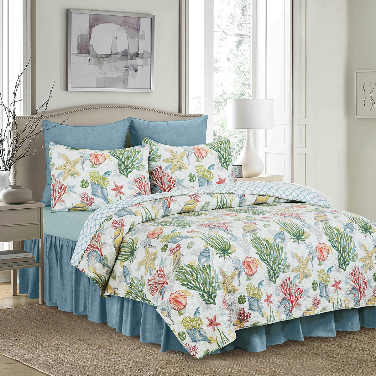 Shellwood Sound Bedspread