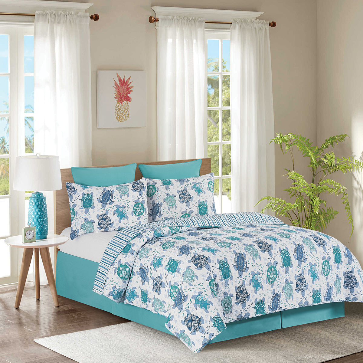 Turtle Bay Quilt Set