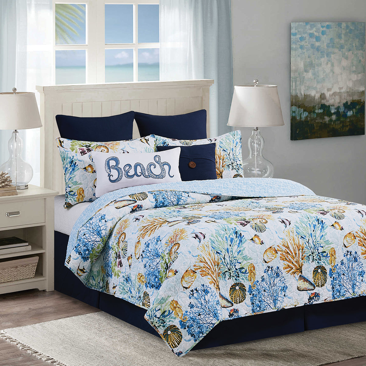 Makena Beach Quilt Set