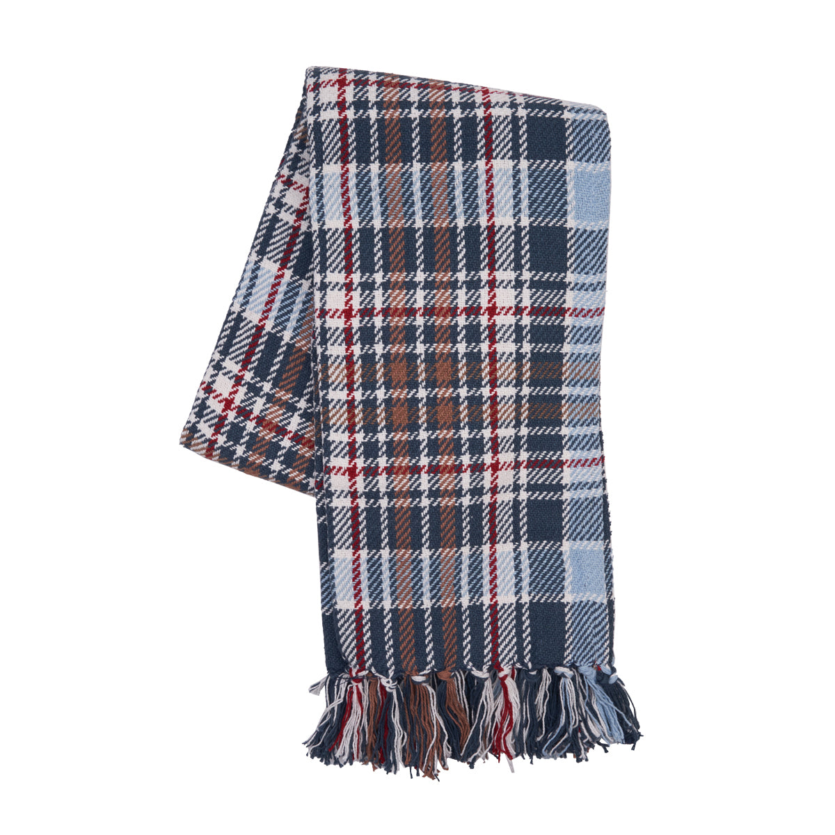 Lawson Lake Plaid Throw