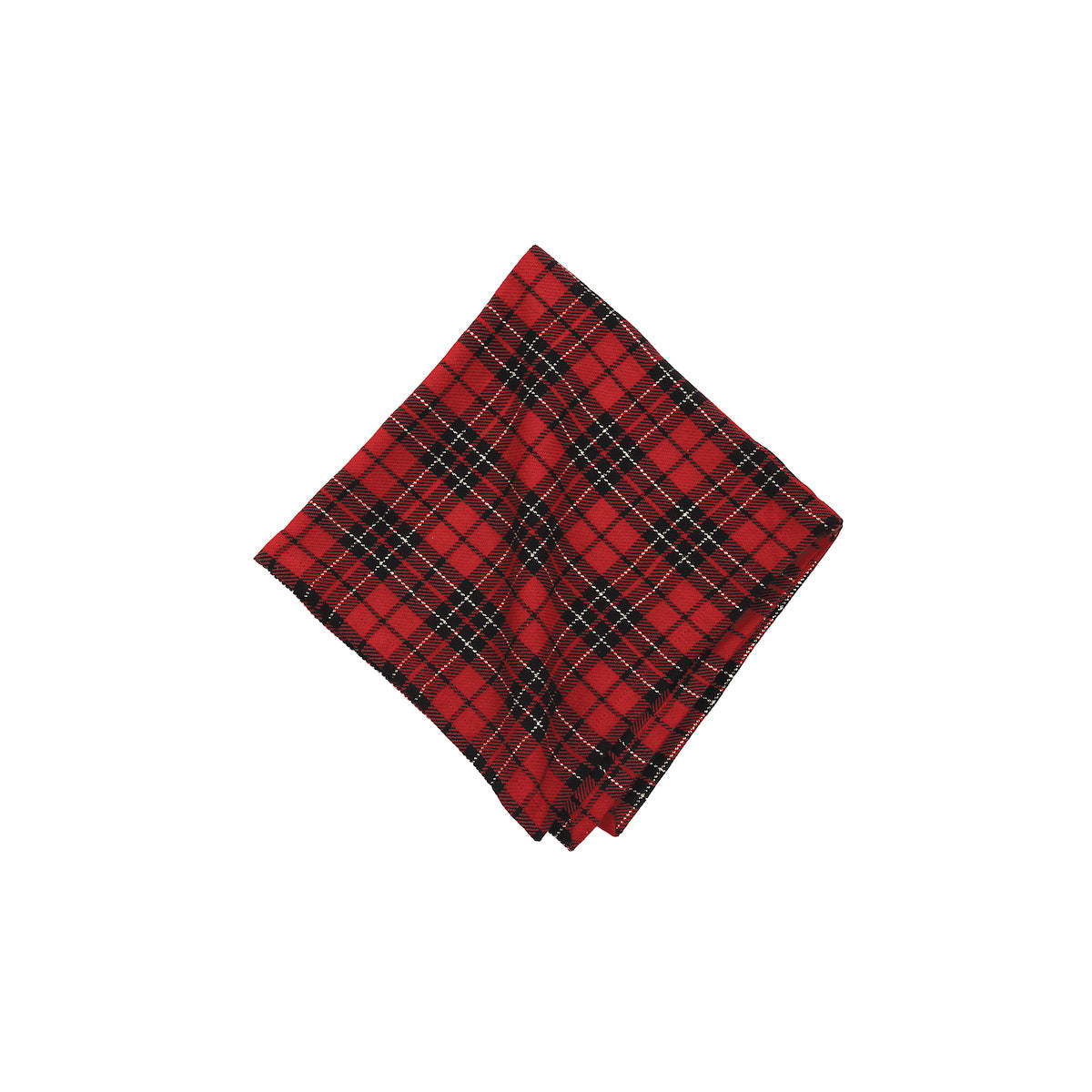 Red Black Plaid Table Linens