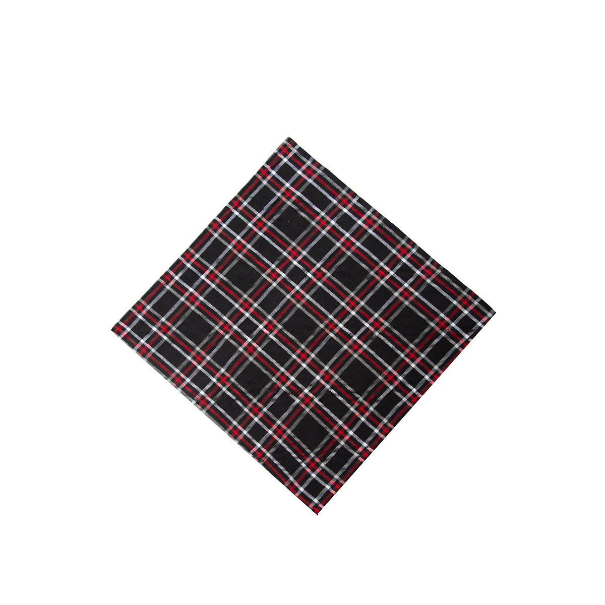 Poinsettia Plaid Table Linens