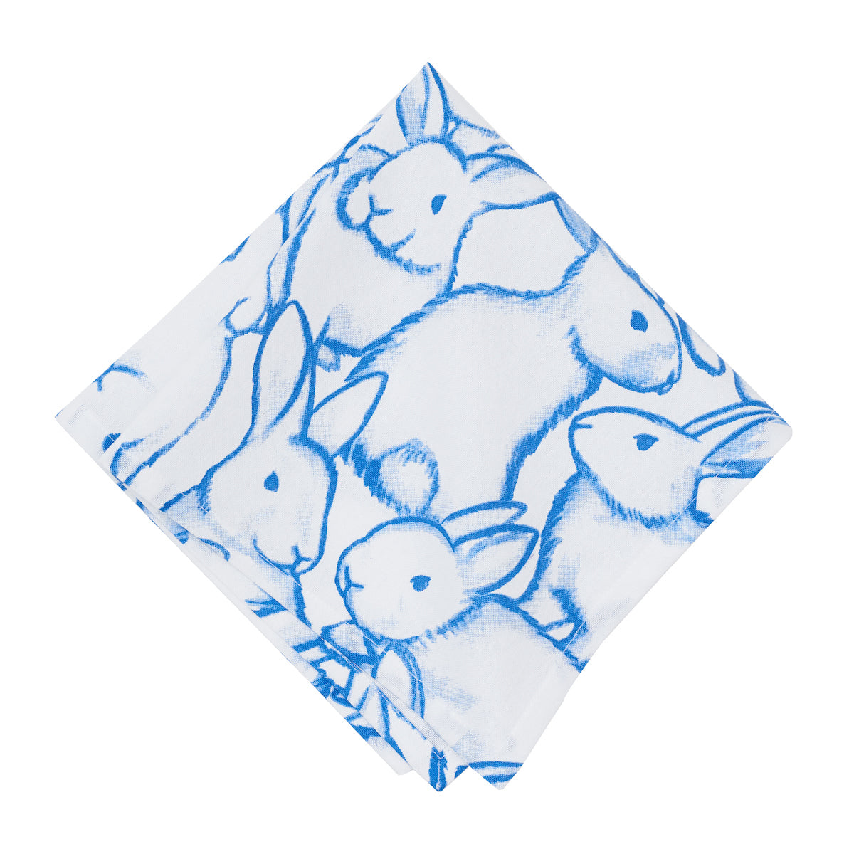 Blue Bun & Plaid Table Linens
