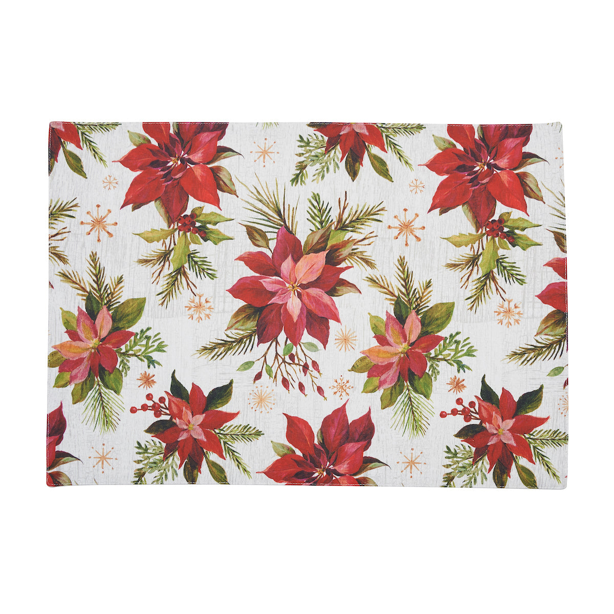 Poinsettia Moments Table Linens