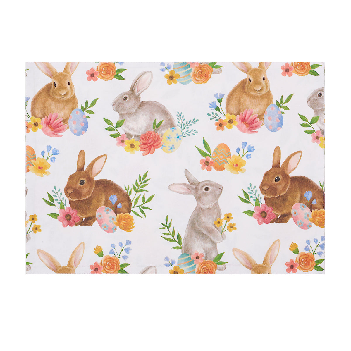 Spring Floral Bunny Table Linens