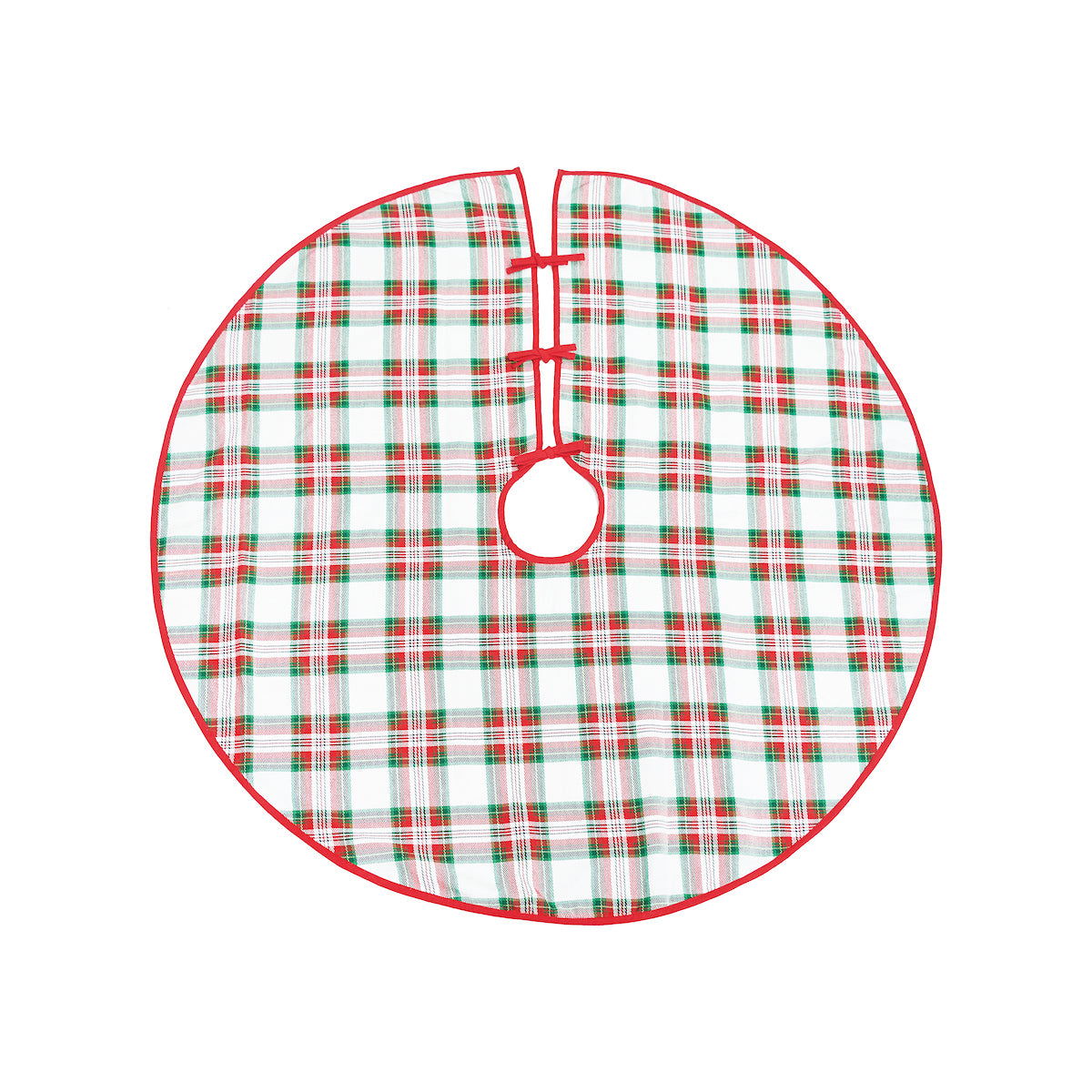 Carter Christmas Plaid Tree Skirt