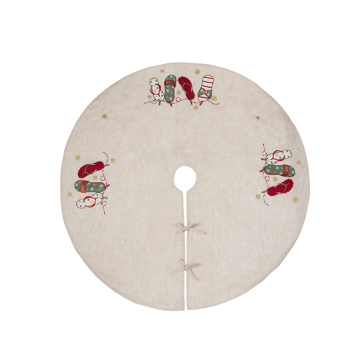 Flip Flop Christmas Tree Skirt