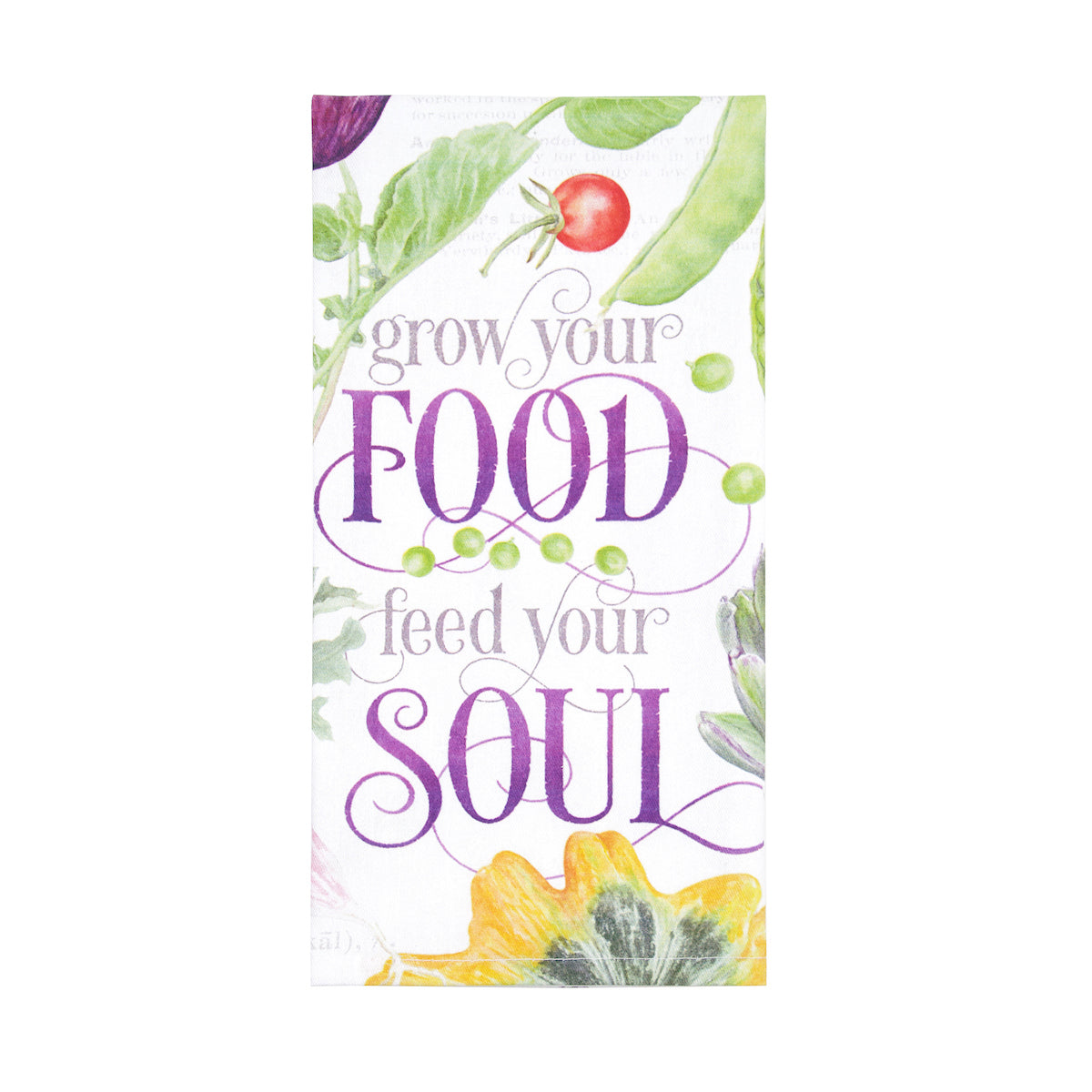 Vegetable Garden Printed Kitchen Towel Set