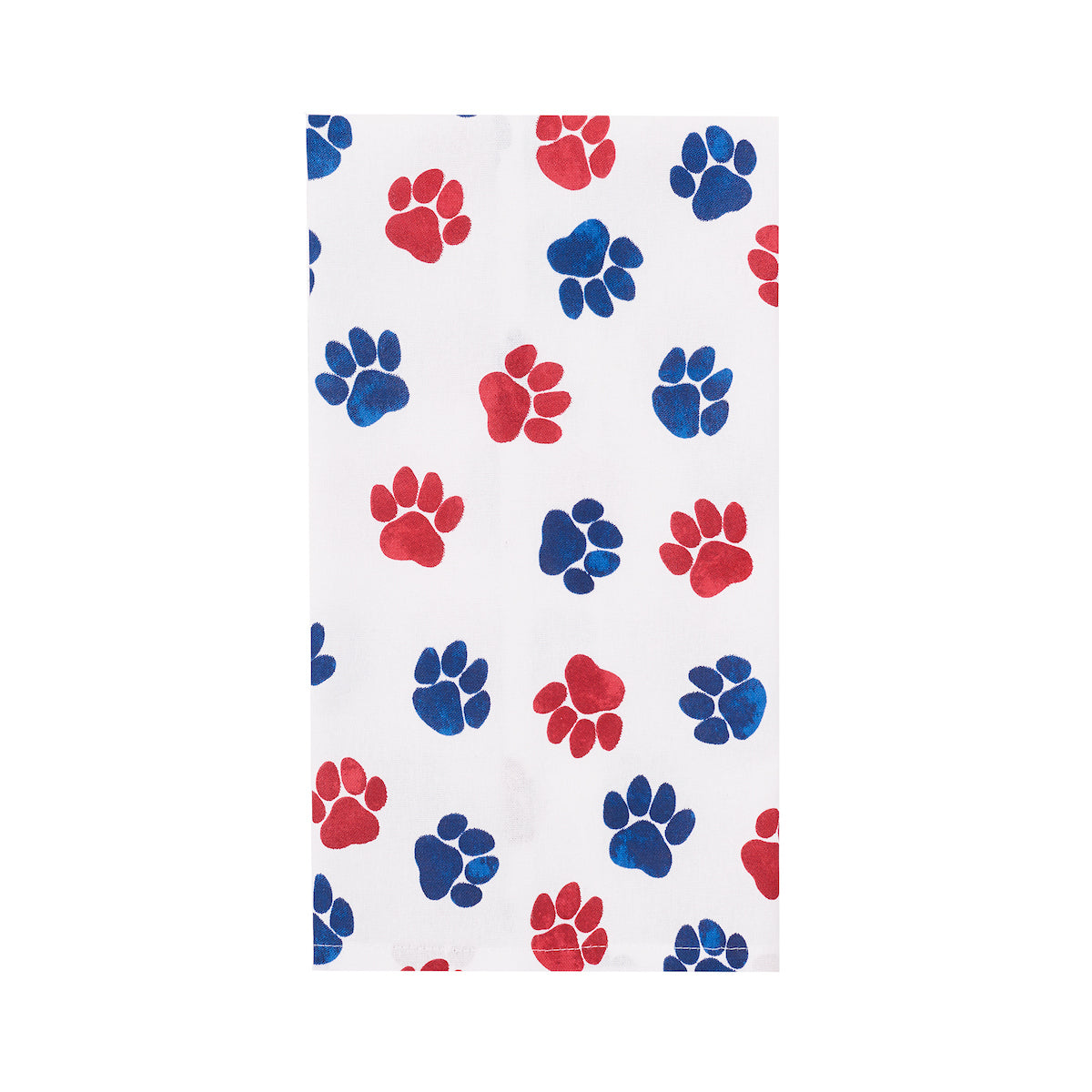 Patriotic Paw Printed Kitchen Towel
