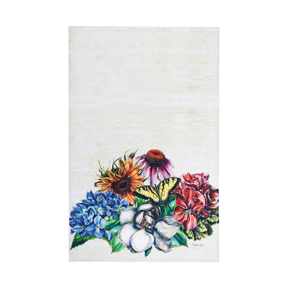 Botanical Floral Kitchen Towel