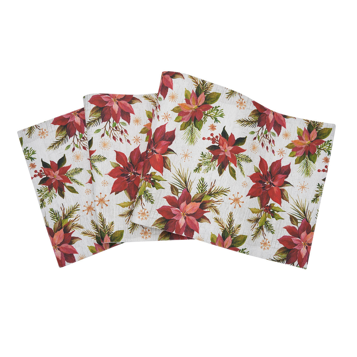 Poinsettia Moments Table Linens
