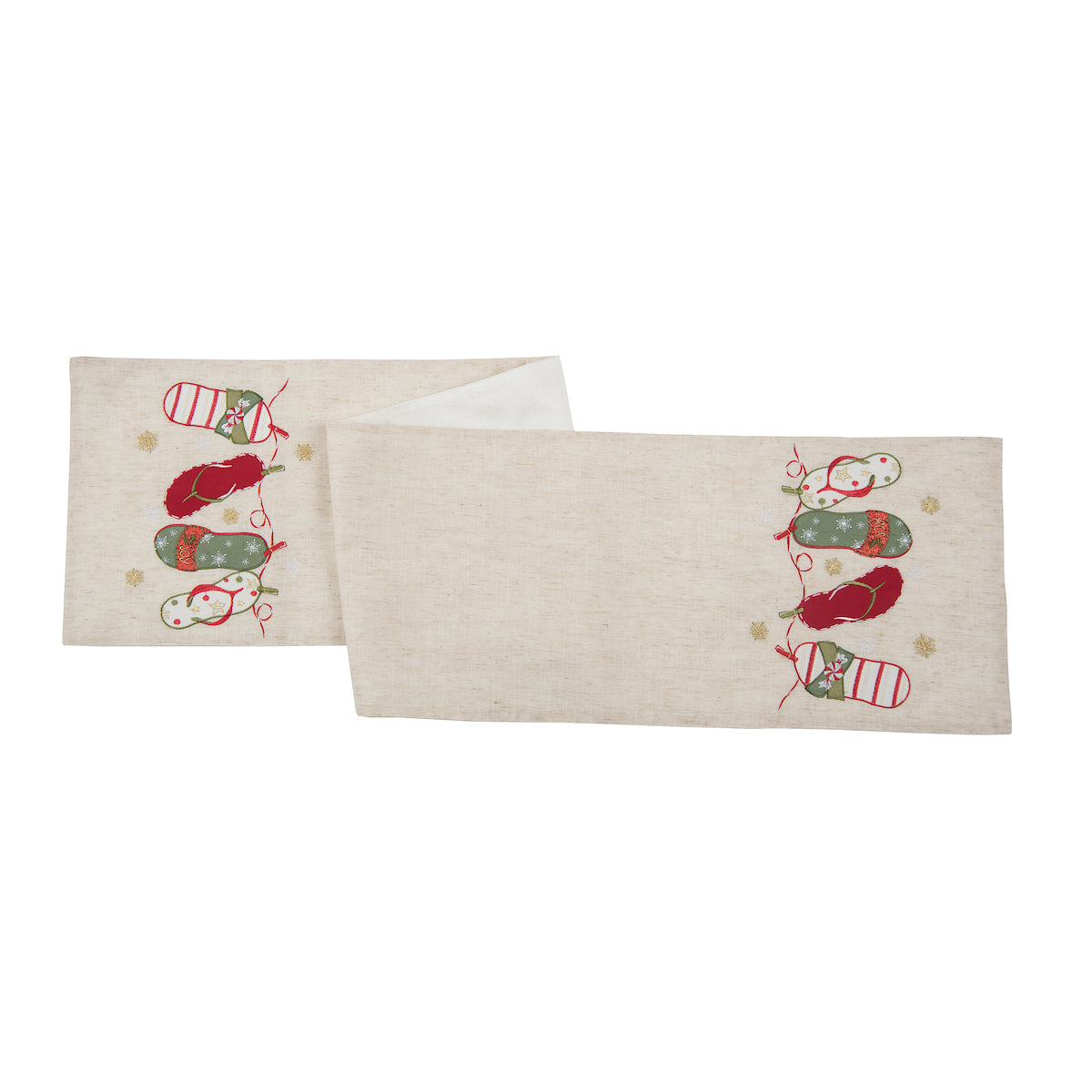 Flip Flop Christmas Tufted Runner