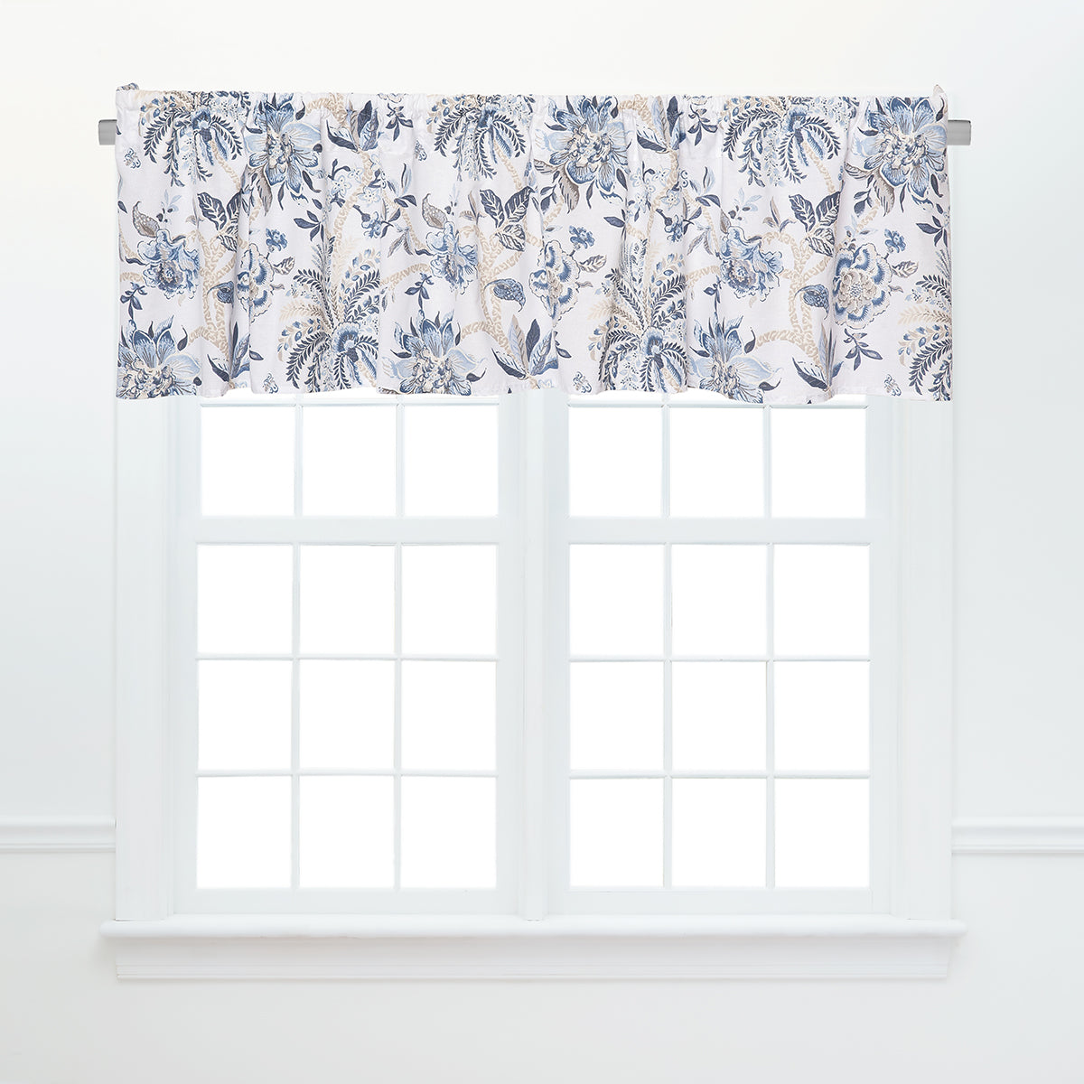 Braganza Blue Valance