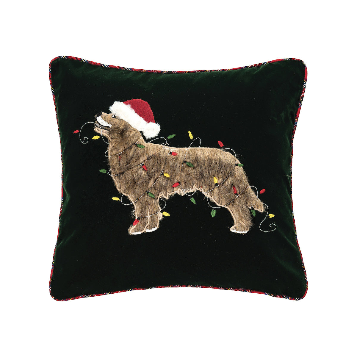 Dog with Light Pillow
