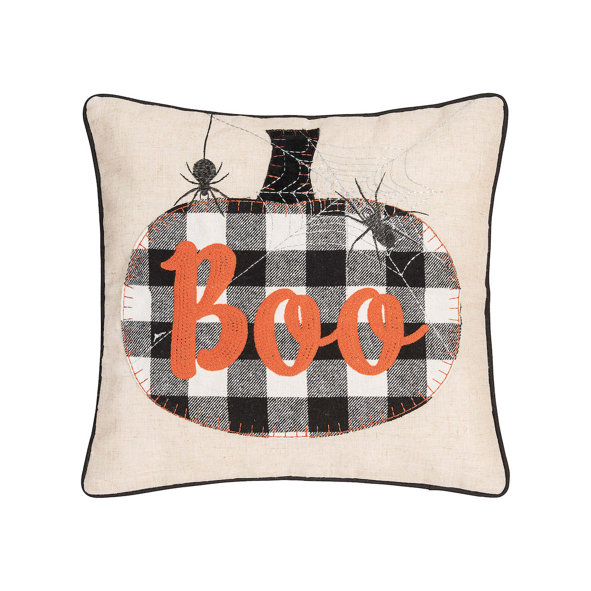 Franklin Black Boo Pillow
