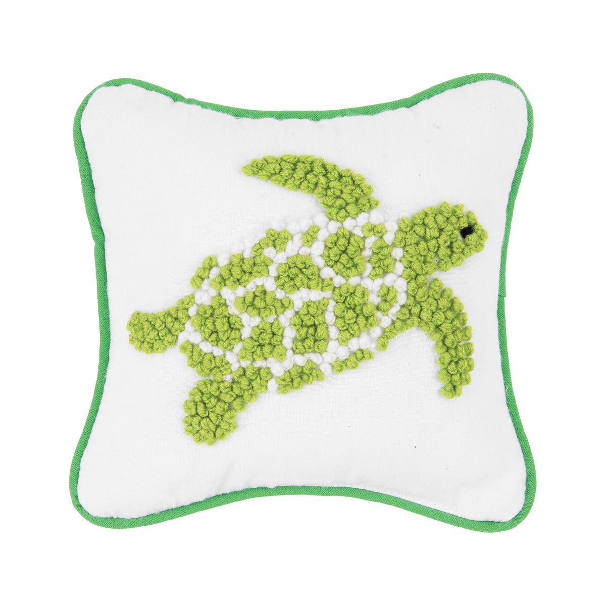 Green Turtle Mini Pillow